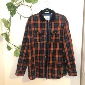 Lindbergh Plaid Shacket/Button Down